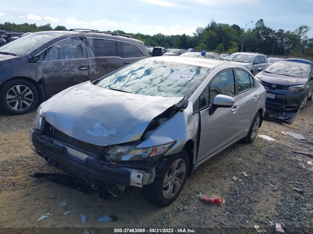Honda Civic Sedan Lx 2014 2HGFB2F5XEH505213 Image 2