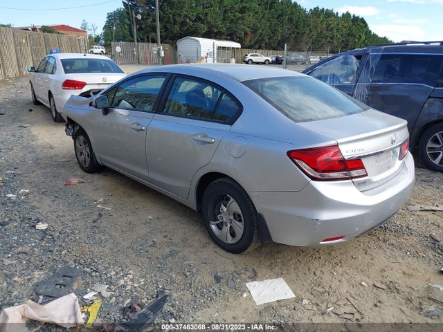 Honda Civic Sedan Lx 2014 2HGFB2F5XEH505213 Image 3
