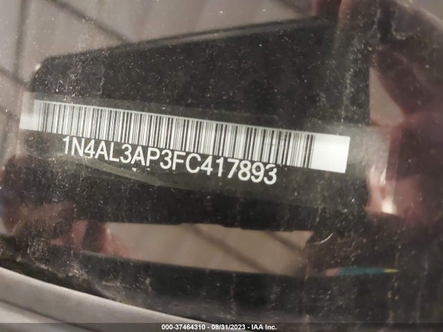 Nissan ALTIMA 2.5 2015 1N4AL3AP3FC417893 Image 9