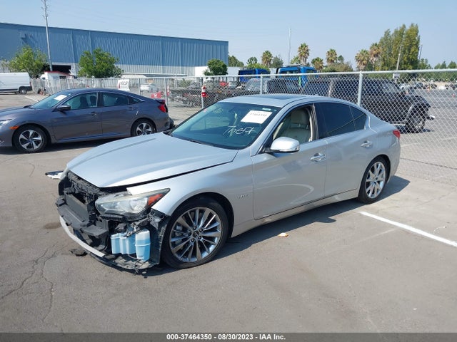 2014 INFINITI Q50 HYBRID SPORT VIN: JN1AV7AP9EM690733