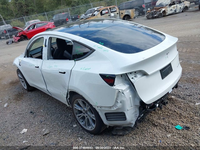 2022 TESLA MODEL Y LONG RANGE VIN: 7SAYGAEE4NF541413