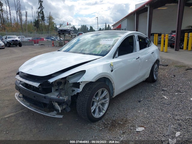 2022 TESLA MODEL Y LONG RANGE VIN: 7SAYGAEE4NF541413