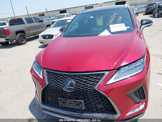 2T2YZMDA7MC278114 Lexus Rx Rx 350 F Sport Handling