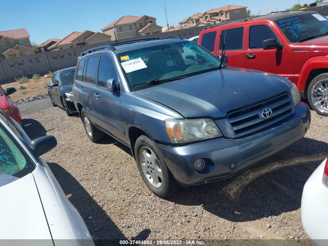 2006 TOYOTA HIGHLANDER W/3RD ROW/LIMITED W VIN: JTEDP21A360109041