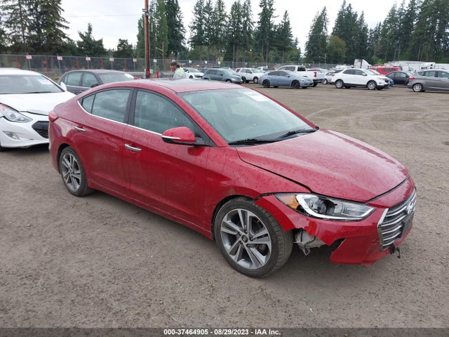 2017 HYUNDAI ELANTRA LIMITED VIN: KMHD84LF4HU285349