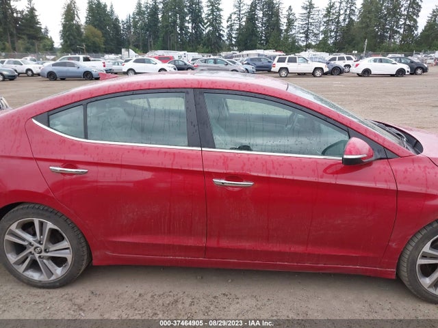 2017 HYUNDAI ELANTRA LIMITED VIN: KMHD84LF4HU285349