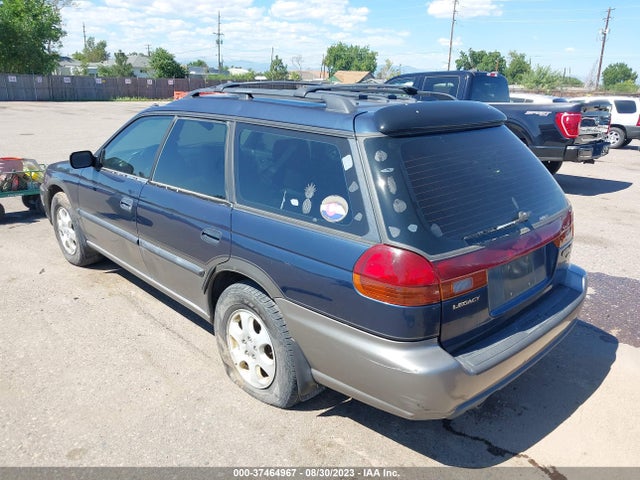 1999 SUBARU LEGACY WAGON OUTBACK VIN: 4S3BG6858X7658545