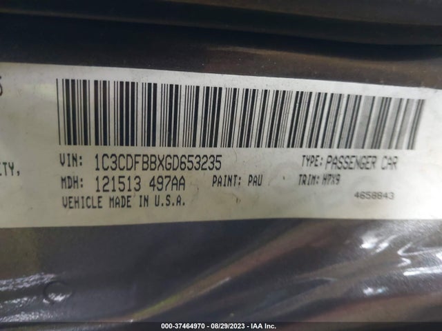 Dodge DART SXT 2016 1C3CDFBBXGD653235 Image 9