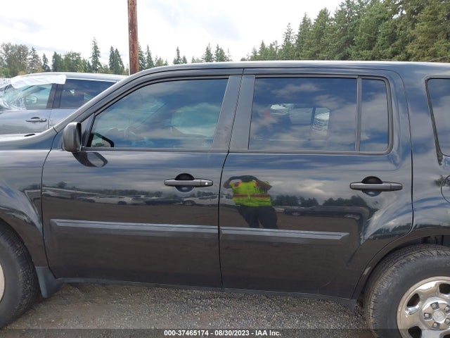 2012 HONDA PILOT LX VIN: 5FNYF4H26CB083521