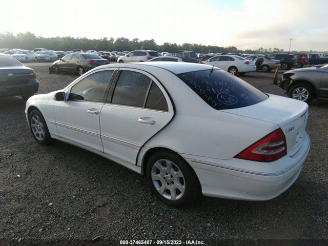 2006 MERCEDES-BENZ C-CLASS LUXURY VIN: WDBRF54H06F800062