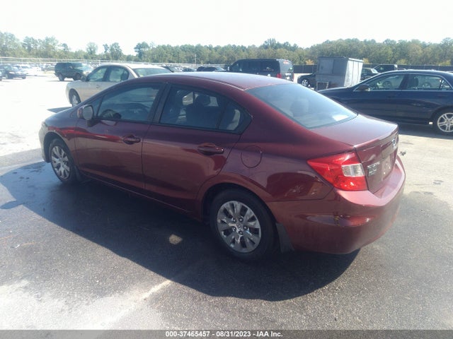 2012 HONDA CIVIC SDN LX VIN: 2HGFB2F56CH550811