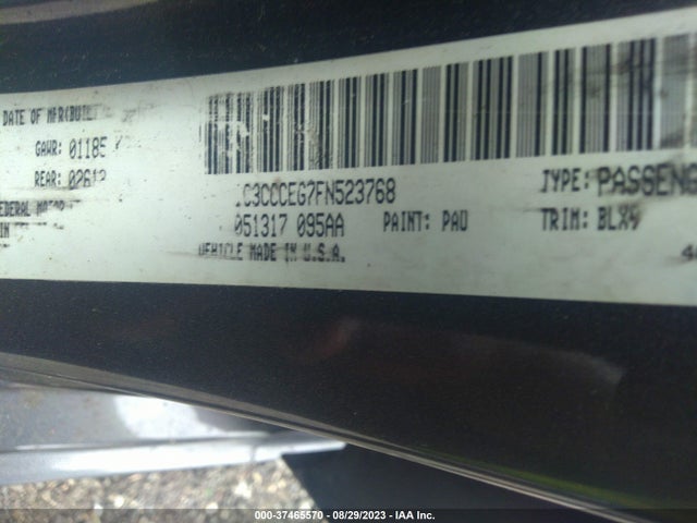 1C3CCCEG7FN523768 Chrysler 200 C
