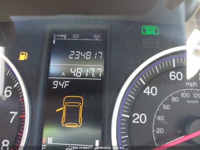 2009 HONDA CR-V EX VIN: 5J6RE48549L037879