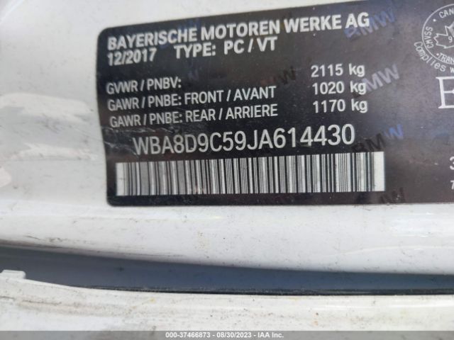 WBA8D9C59JA614430 BMW 3 Series 330i Xdrive