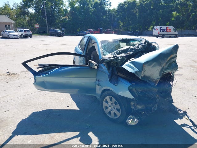2009 HYUNDAI ACCENT GS VIN: KMHCM36C69U129205