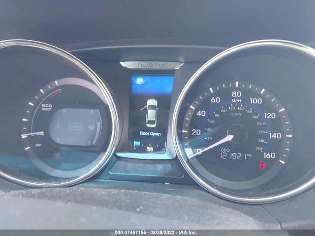 2013 HYUNDAI SONATA HYBRID LIMITED VIN: KMHEC4A41DA100187