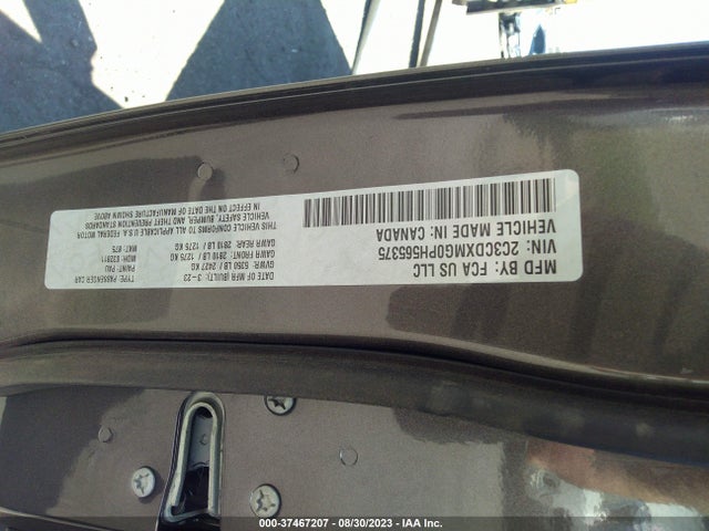 Dodge CHARGER GT 2023 2C3CDXMG0PH565375 Image 9
