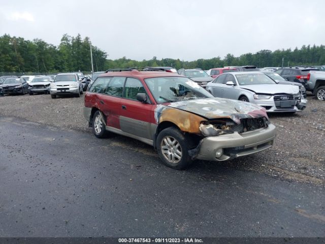 2004 SUBARU LEGACY WAGON 4S3BH675946621942