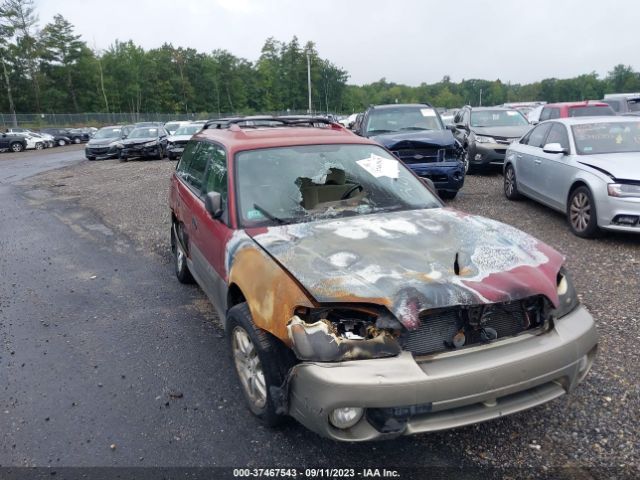 2004 SUBARU LEGACY WAGON 4S3BH675946621942 Photo 5
