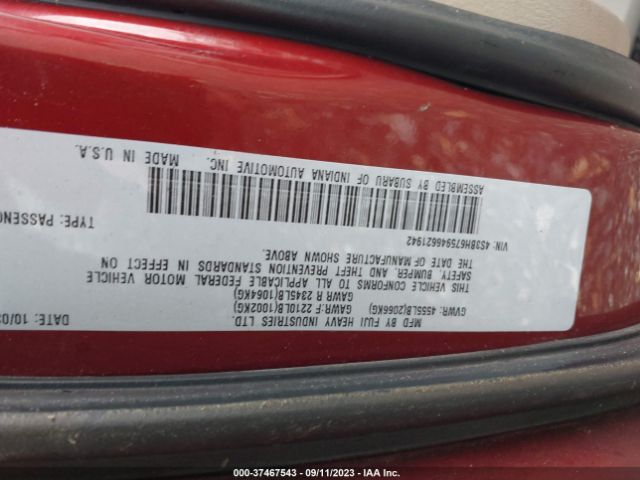 2004 SUBARU LEGACY WAGON 4S3BH675946621942 Photo 8