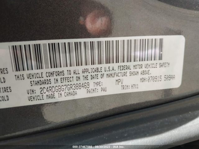 2C4RDGBG7GR388469 Dodge Grand Caravan American Value Pkg
