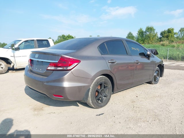 Honda Civic Sedan Lx 2014 2HGFB2F51EH546121 Image 4