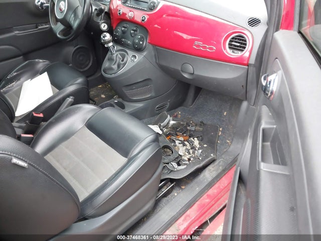 2013 FIAT 500 SPORT VIN: 3C3CFFBRXDT665849