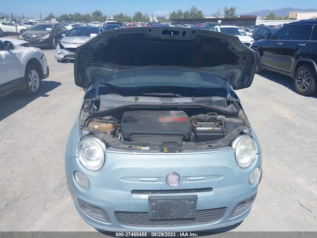 2013 FIAT 500 SPORT VIN: 3C3CFFBR8DT535102