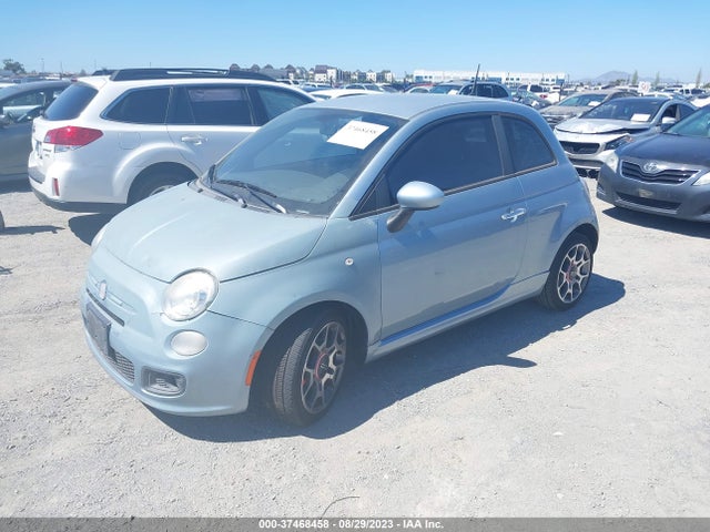 2013 FIAT 500 SPORT VIN: 3C3CFFBR8DT535102