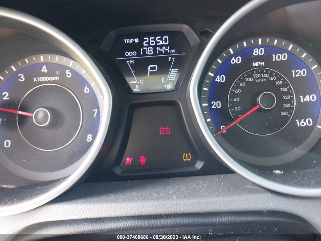 2012 HYUNDAI ELANTRA LIMITED PZEV VIN: KMHDH4AE0CU441261