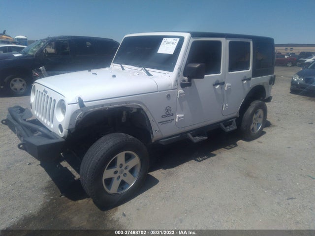 2012 JEEP WRANGLER UNLIMITED SPORT VIN: 1C4BJWDG4CL153516