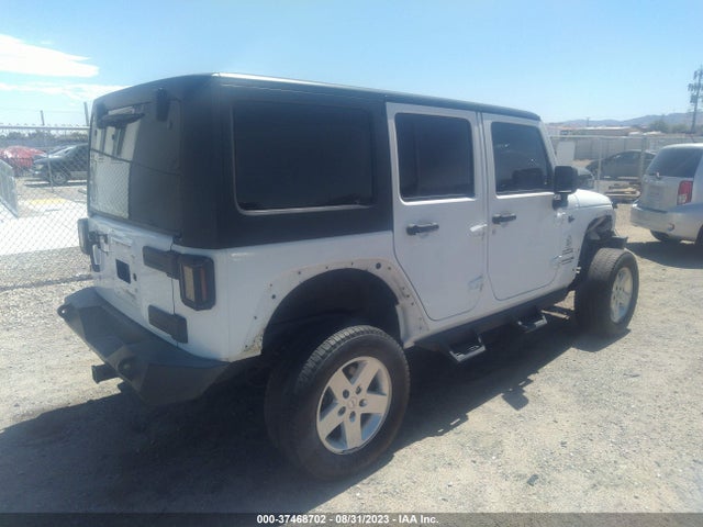 2012 JEEP WRANGLER UNLIMITED SPORT VIN: 1C4BJWDG4CL153516