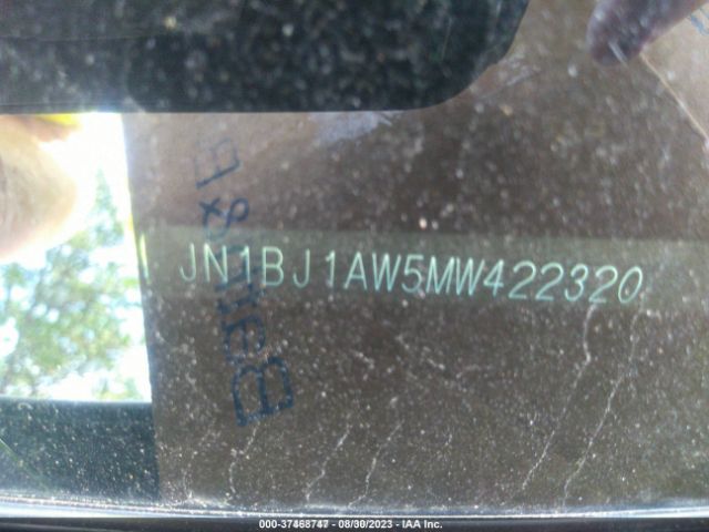 JN1BJ1AW5MW422320 Nissan Rogue Sport S Awd Xtronic Cvt