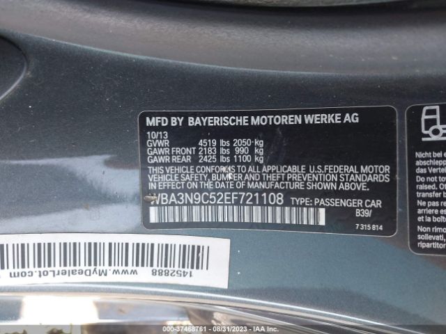 WBA3N9C52EF721108 BMW 4 Series 428i Xdrive
