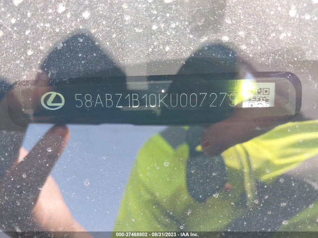 58ABZ1B10KU007279 Lexus Es Es 350