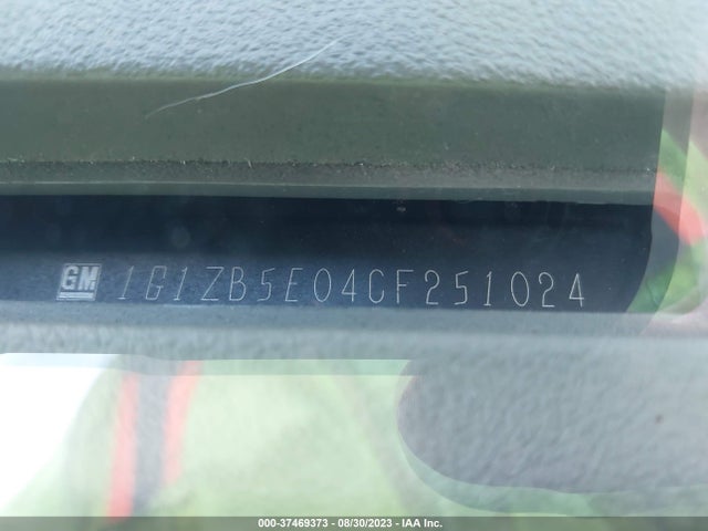 2012 CHEVROLET MALIBU LS W/1LS VIN: 1G1ZB5E04CF251024