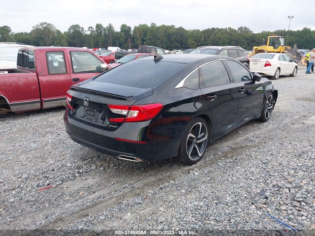 2021 HONDA ACCORD SEDAN SPORT VIN: 1HGCV1F38MA075116