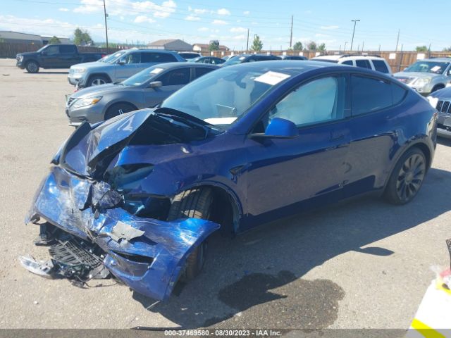 7SAYGDEF2PF857325 Tesla Model Y Performance