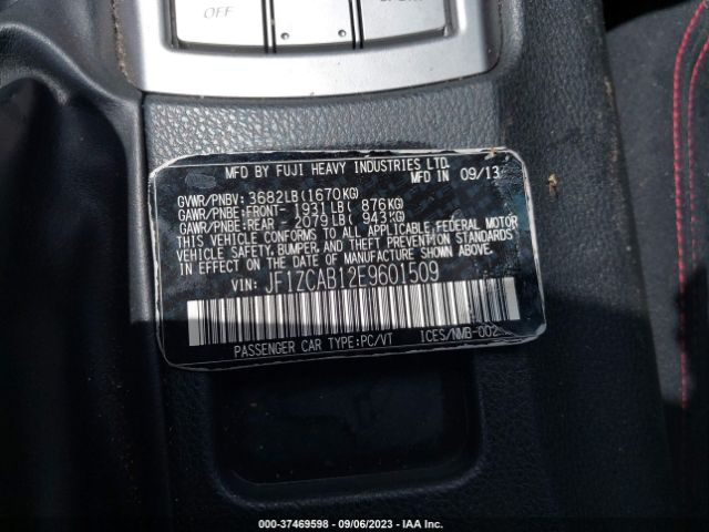 JF1ZCAB12E9601509 Subaru Brz Premium
