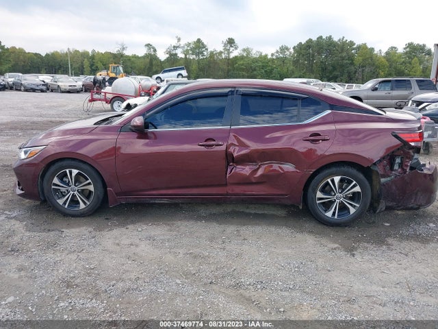 2021 NISSAN SENTRA SV XTRONIC CVT VIN: 3N1AB8CVXMY273370