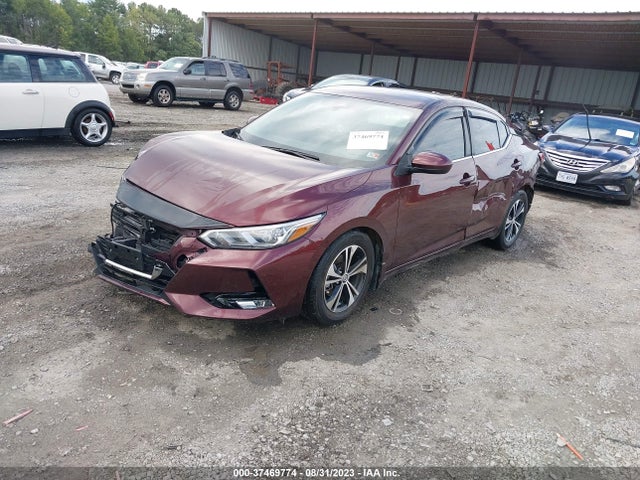 2021 NISSAN SENTRA SV XTRONIC CVT VIN: 3N1AB8CVXMY273370