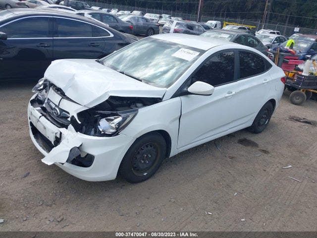 2014 HYUNDAI ACCENT GLS VIN: KMHCT4AE1EU646312