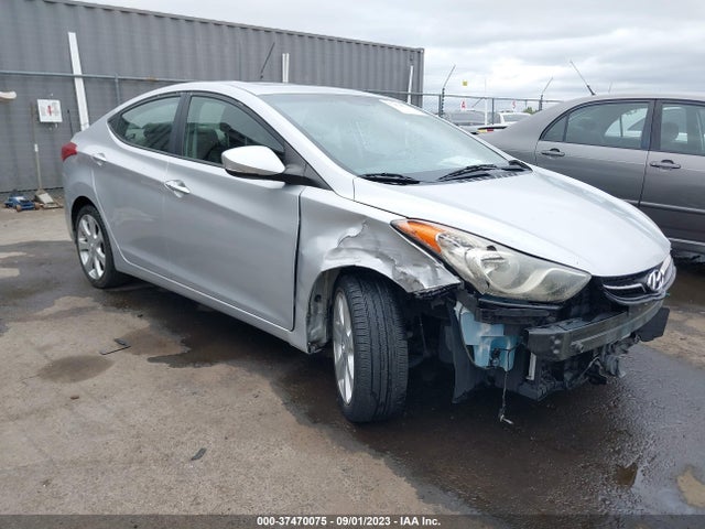 2013 HYUNDAI ELANTRA LIMITED PZEV VIN: KMHDH4AE4DU871666