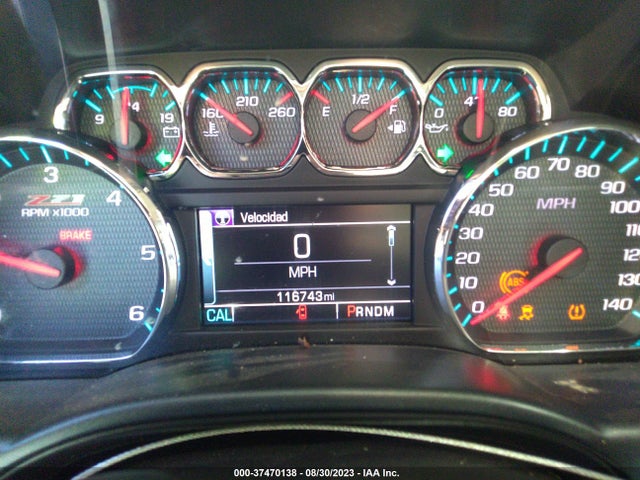 2015 CHEVROLET SILVERADO 1500 2LZ VIN: 1GCVKSEC8FZ337275