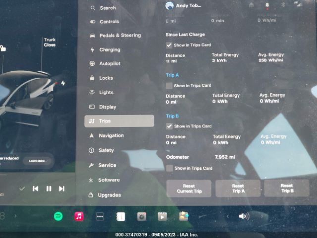 5YJ3E1EAXPF503021 Tesla MODEL 3