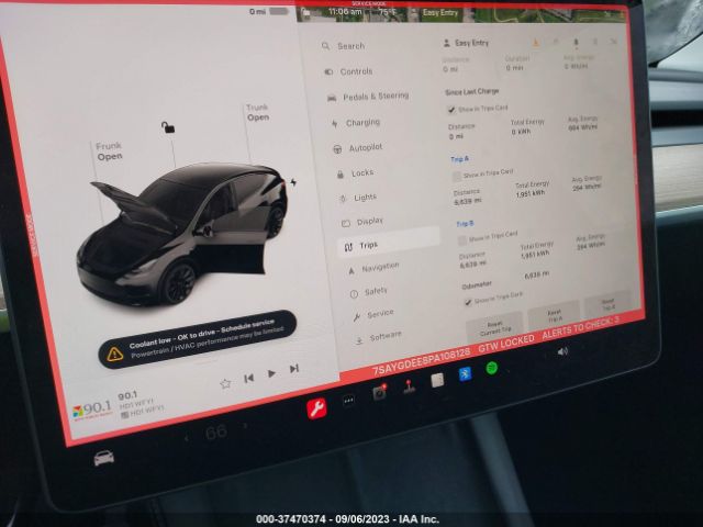 7SAYGDEE8PA108128 Tesla Model Y Long Range