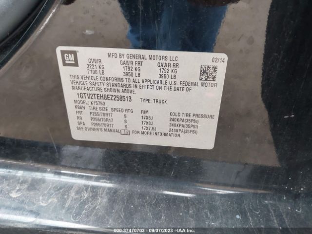 1GTV2TEH8EZ258513 GMC SIERRA 1500
