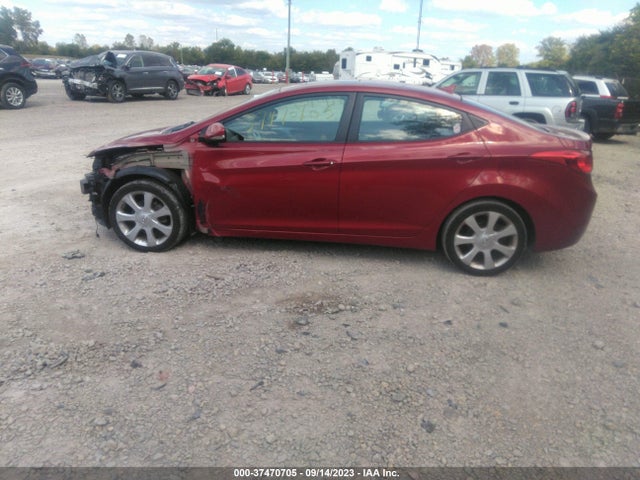 2012 HYUNDAI ELANTRA LIMITED VIN: KMHDH4AEXCU310614