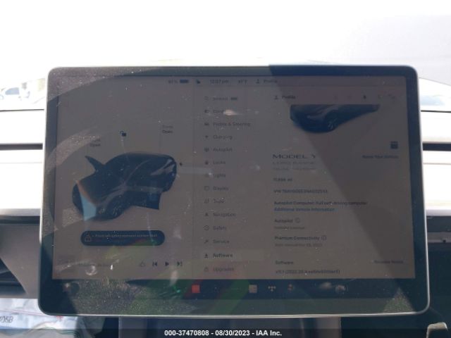 7SAYGDEE3NA022643 Tesla Model Y Long Range