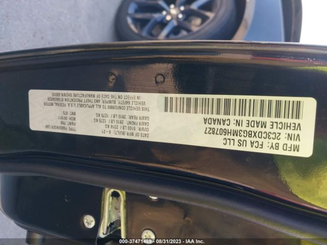 2C3CDXBG3MH607827 Dodge Charger Sxt